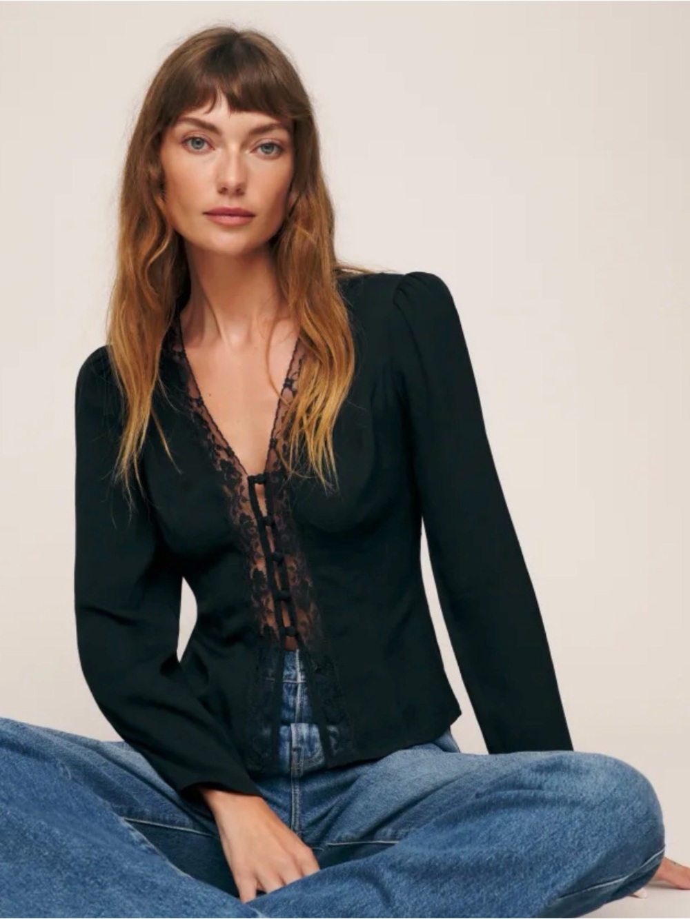 NWOT Reformation Nadene Top